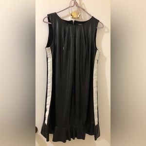 Michela Mii Made in Italy Faux Leather dress